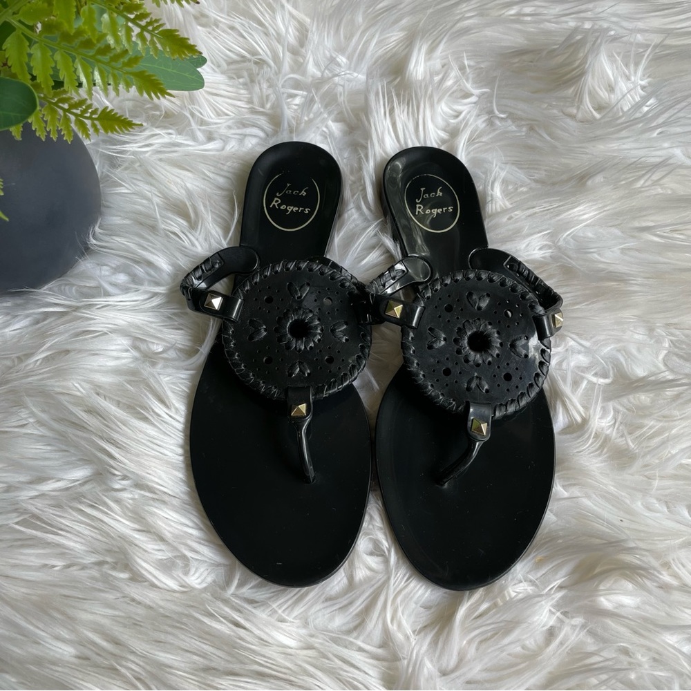 Jack Rogers Medallion Jelly Sandals